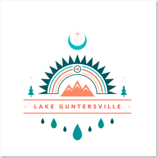 lake guntersville boho Posters and Art